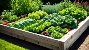 terrasse en bois sur pelouse